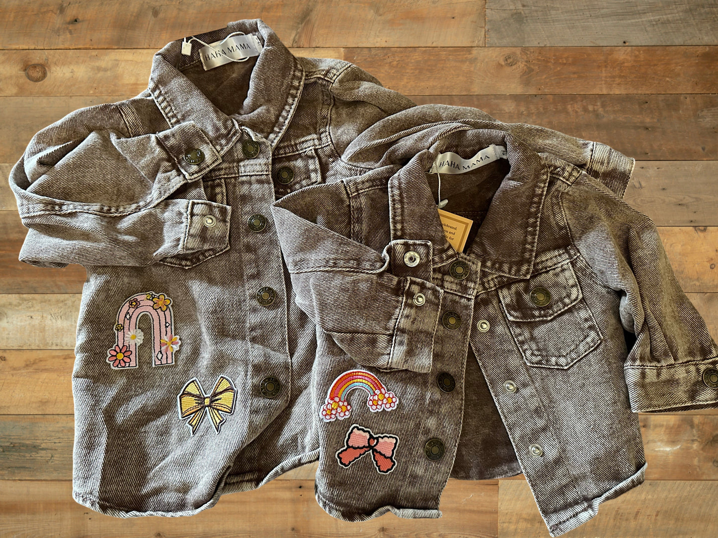 Patch Denim Jacket