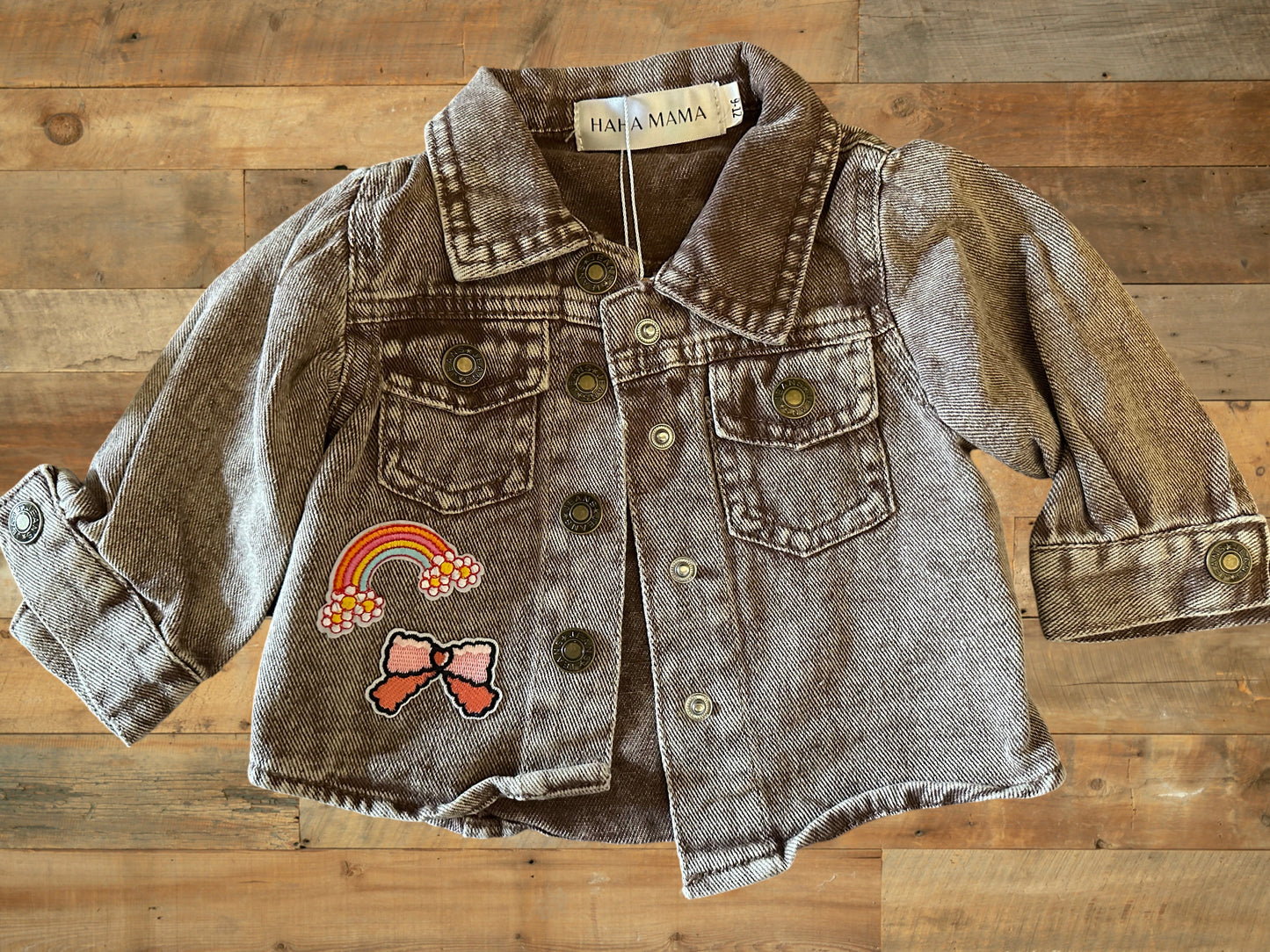 Patch Denim Jacket