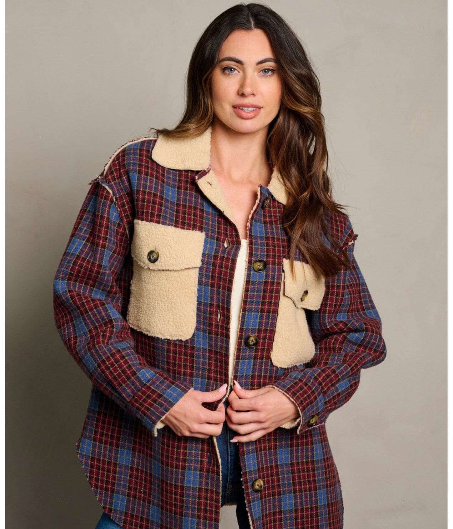 Fall For You Sherpa Jacket