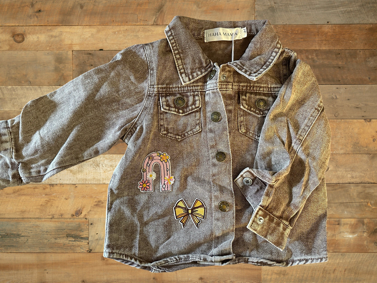 Patch Denim Jacket
