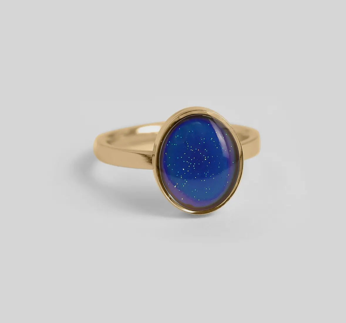 18K Gold PVD Womens Rings