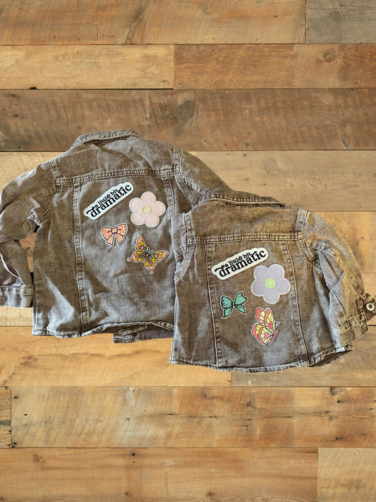 Patch Denim Jacket