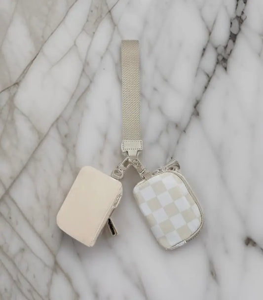 Dual Pouch Wristlet