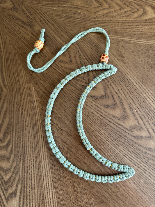 Macrame Moon Wall Decor