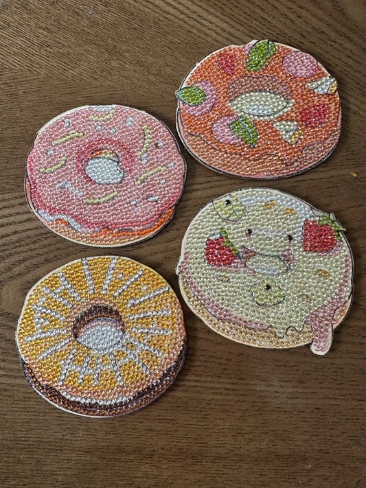 Donut Coasters