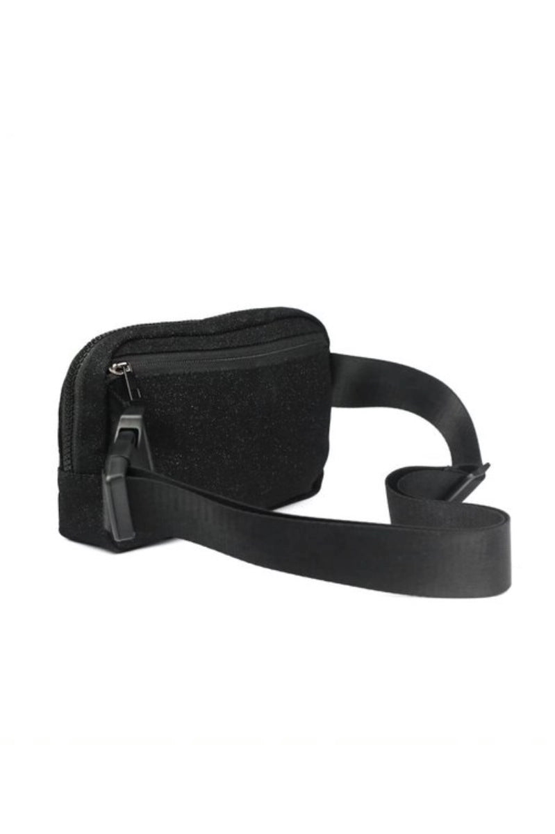 Glitter Crossbody Belt Bag