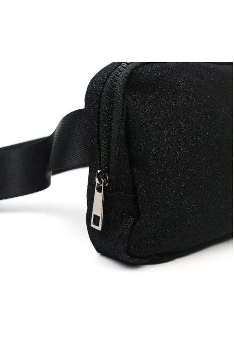 Glitter Crossbody Belt Bag