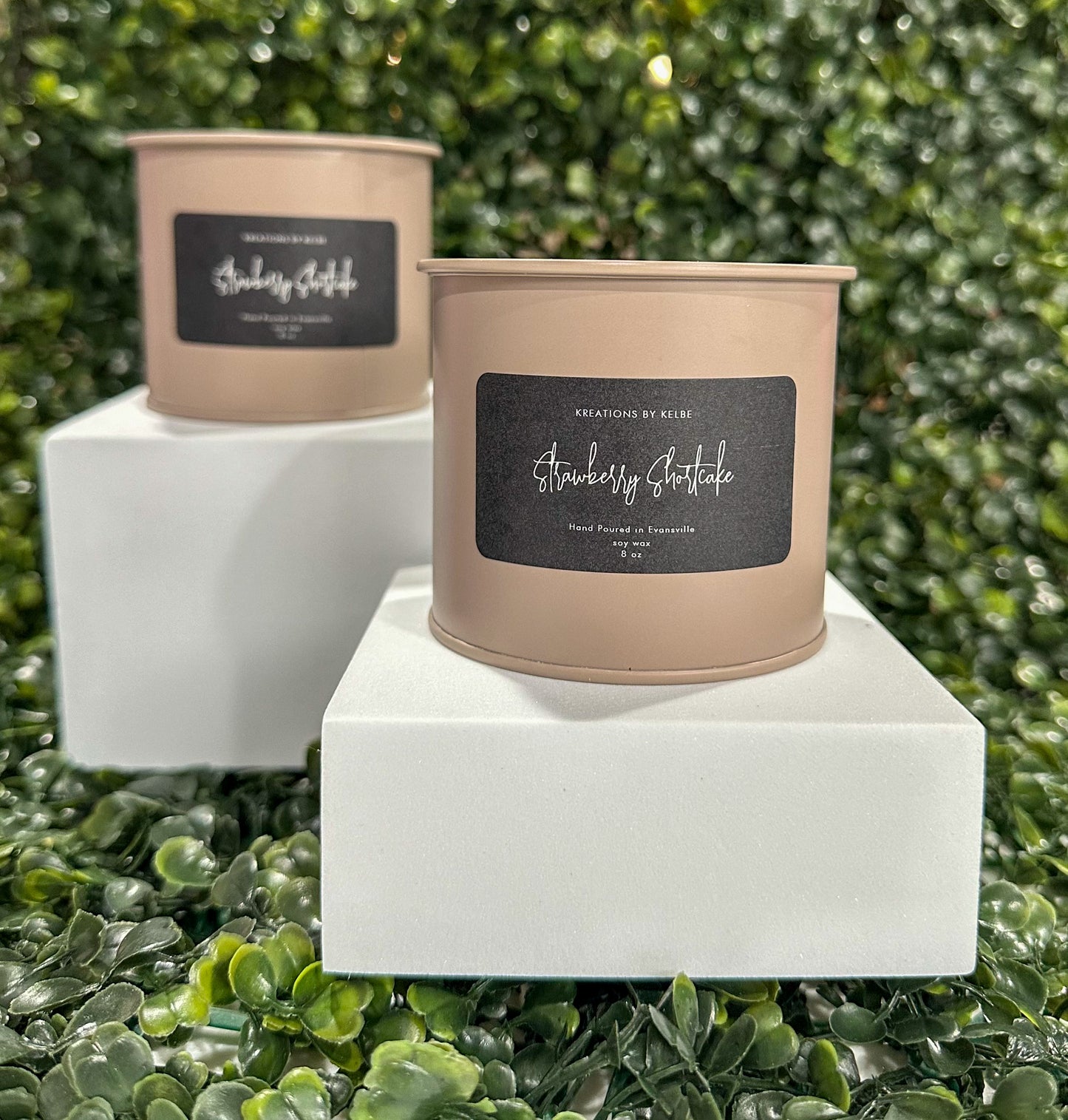 Strawberry Shortcake Candle