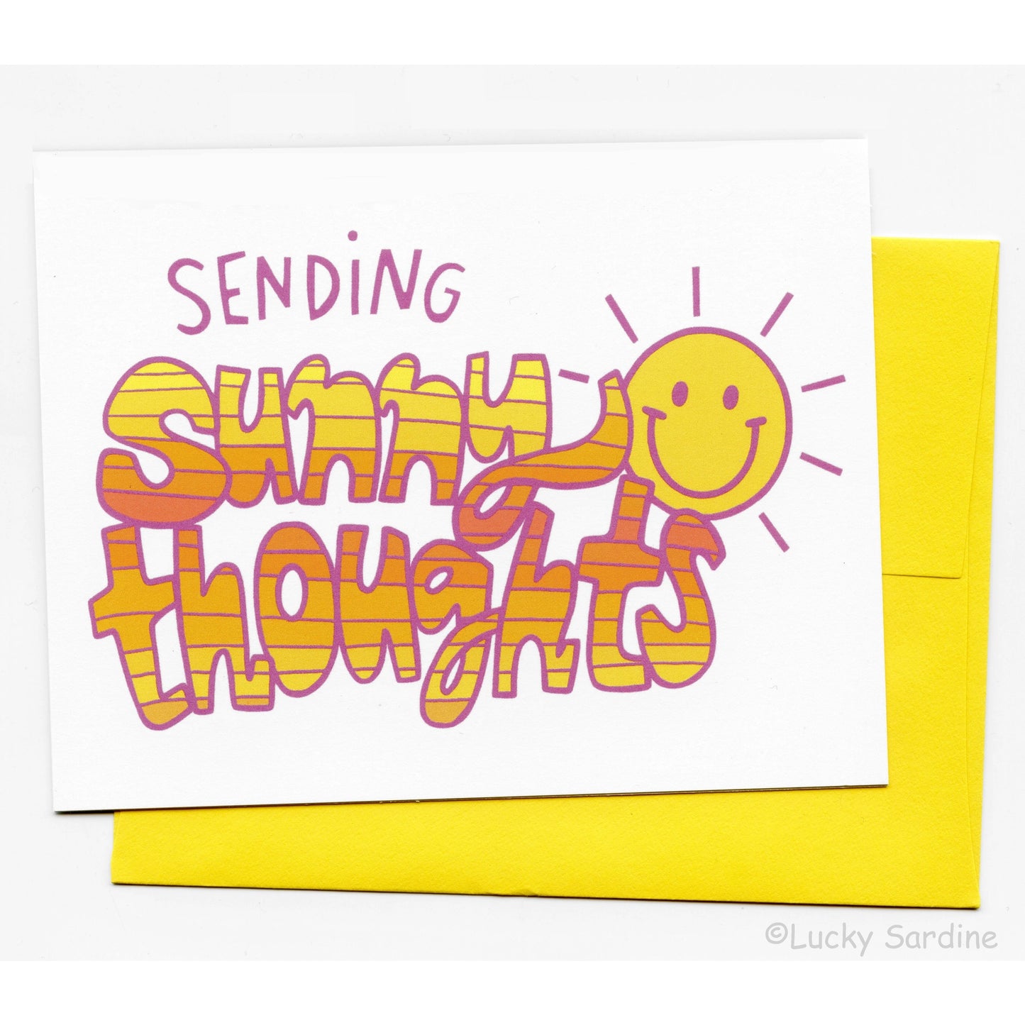 Sending Sunny Thoughts | Sunshine Greeting Card