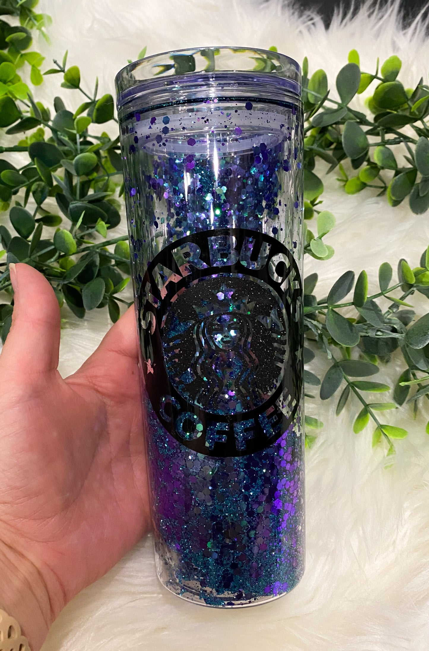 Snow Globe Starbucks Tumbler | Gifts under $30 | Coffee Cup | Iced Coffee