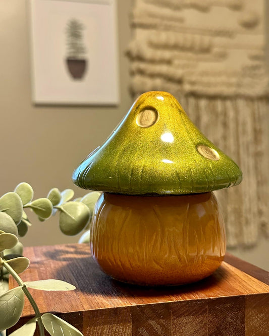 Mushroom Trinket Jar