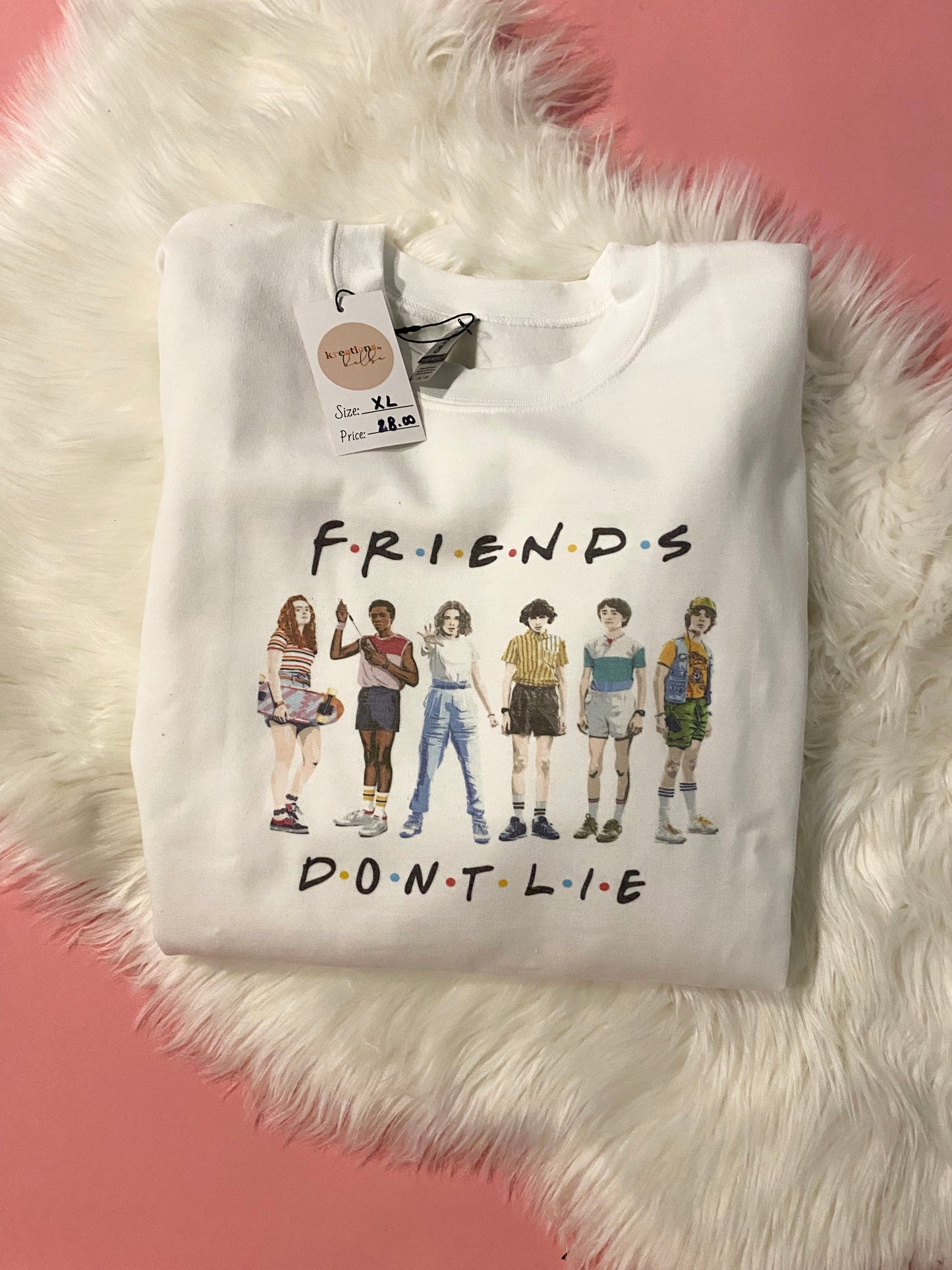 YOUTH - Friends Don't Lie | Youth Sweatshirt | Stranger Things
