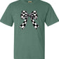 Checkered Bow Tee