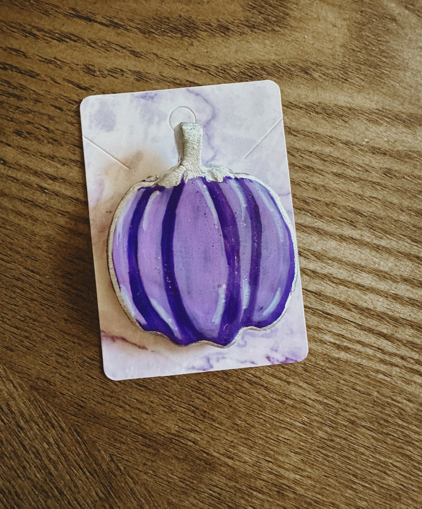Clay Pumpkin Magnets