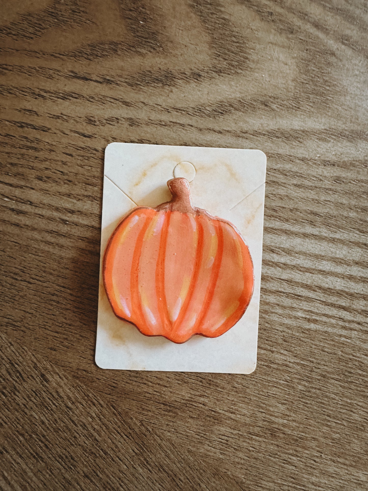 Clay Pumpkin Magnets