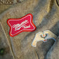 Brown Denim Patch Jacket