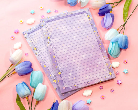 Sparkle To Do List Pad