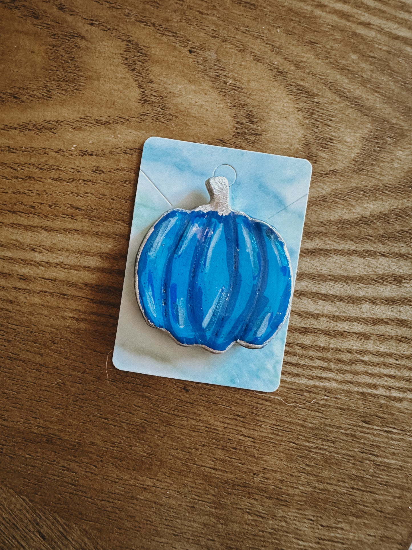 Clay Pumpkin Magnets