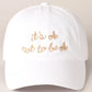 It’s Okay Hat