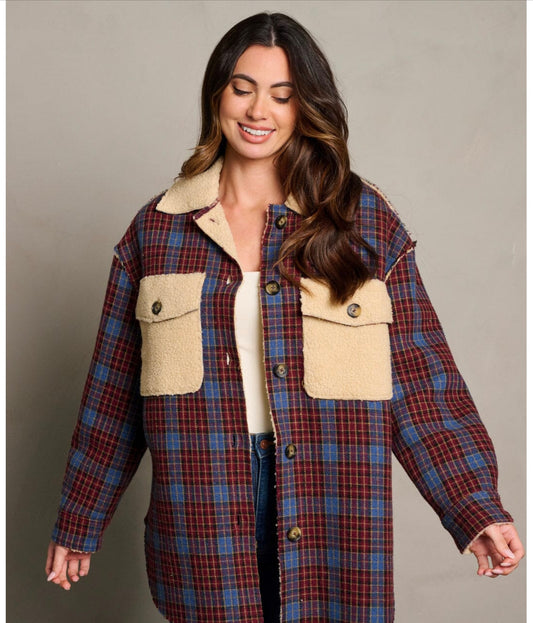 Fall For You Sherpa Jacket
