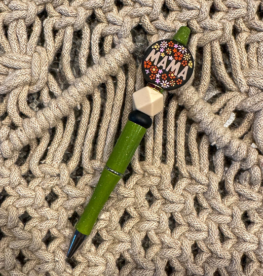 Mama Beaded Pen