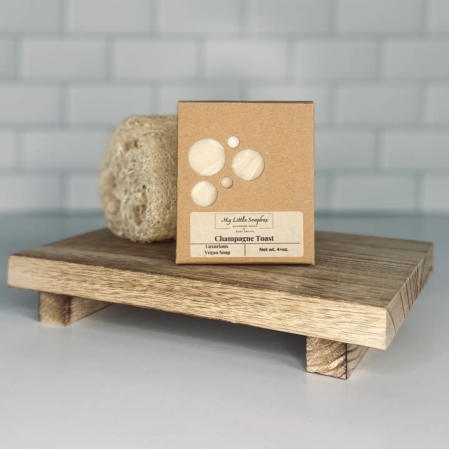 Champagne Toast Handmade Soap
