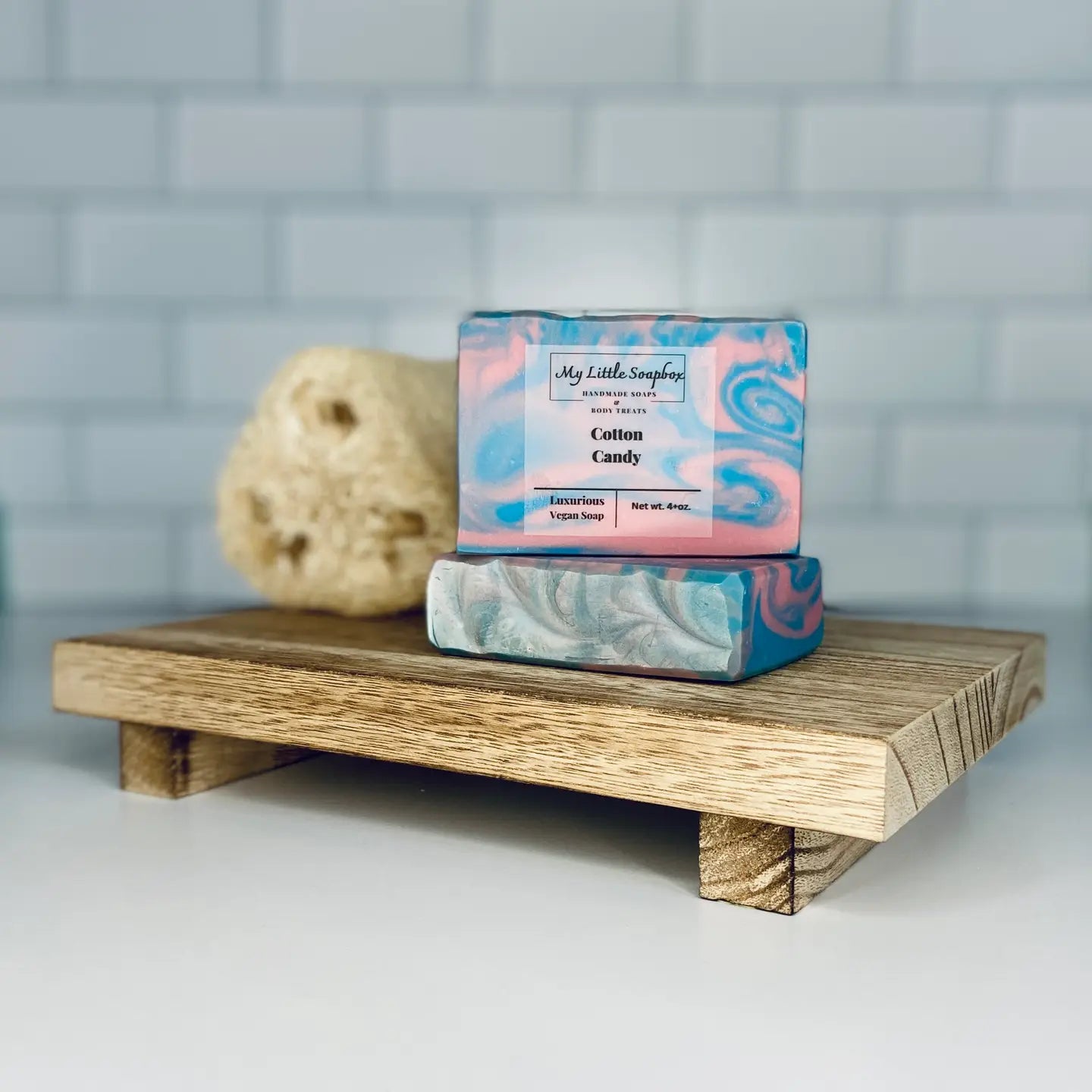Cotton Candy Vegan Handmade Soap