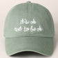 It’s Okay Hat