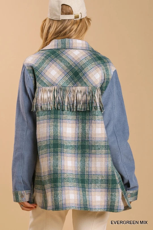 Evermore Plaid Shacket
