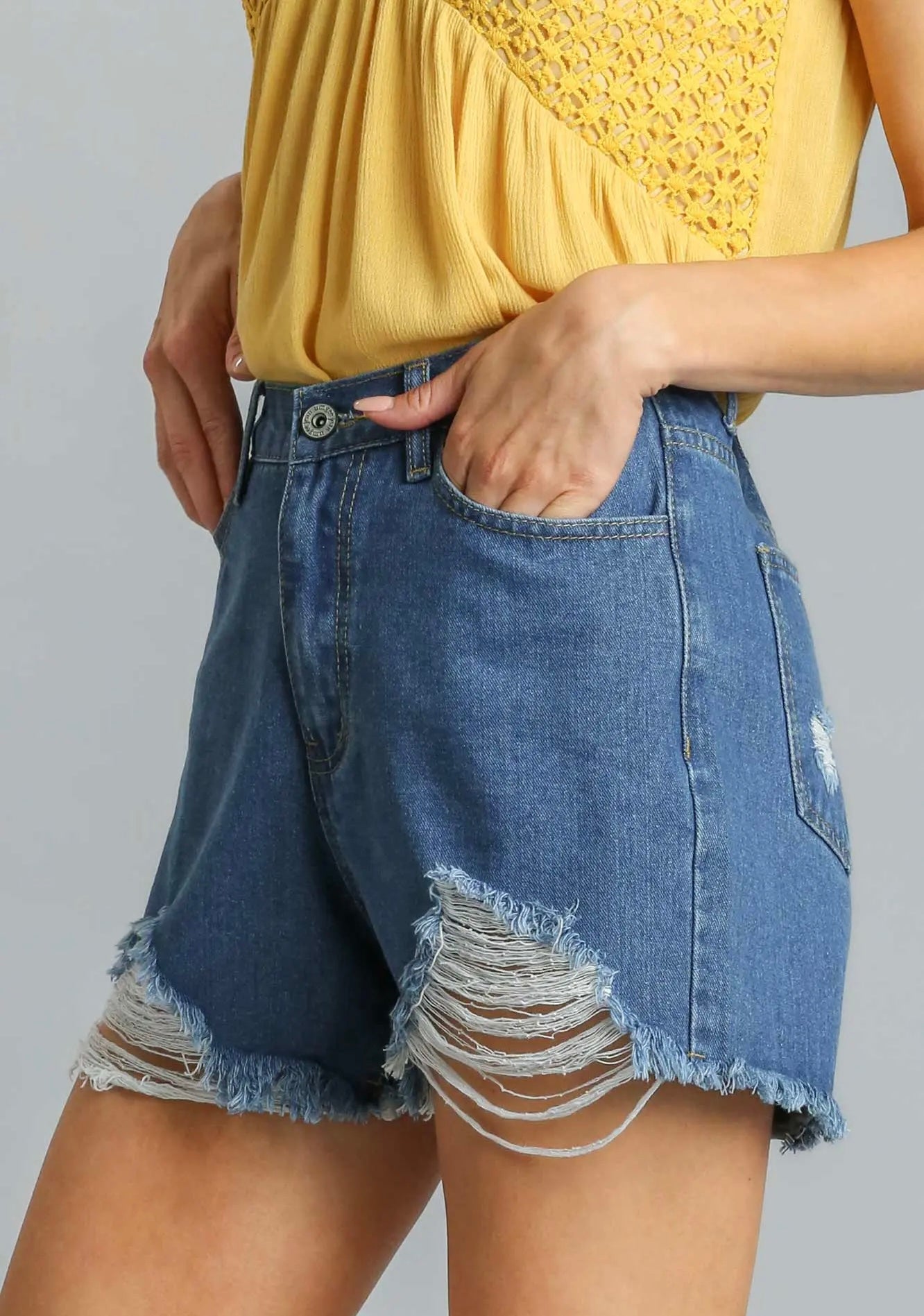 Freebird Denim Shorts