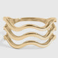 18K Gold PVD Womens Rings
