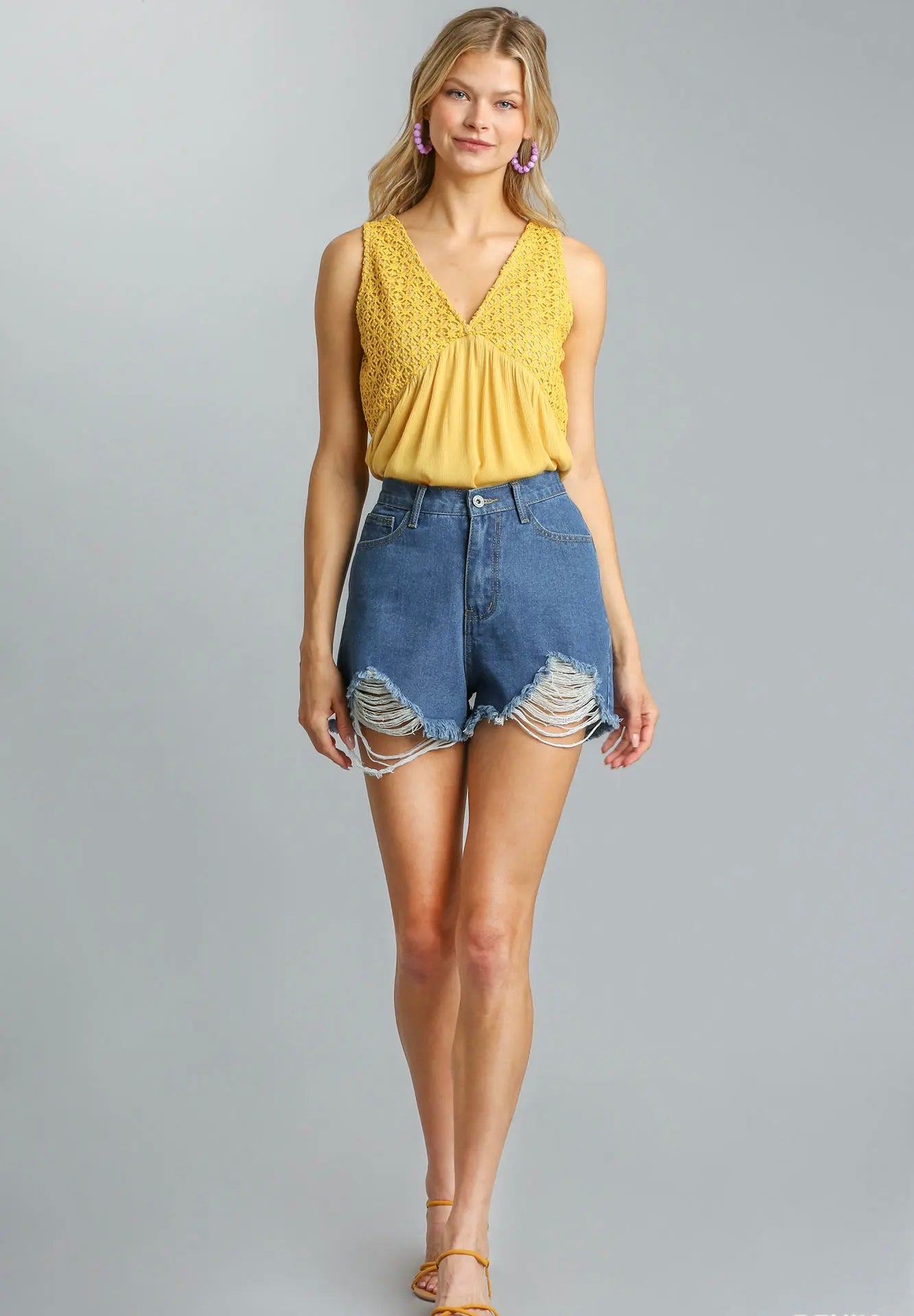 Freebird Denim Shorts