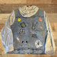 Hooded Denim Jacket