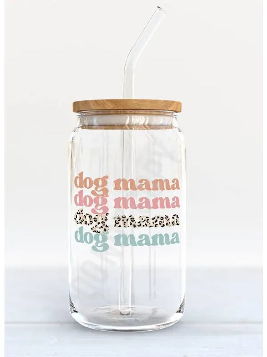 Dog Mama Glass Only