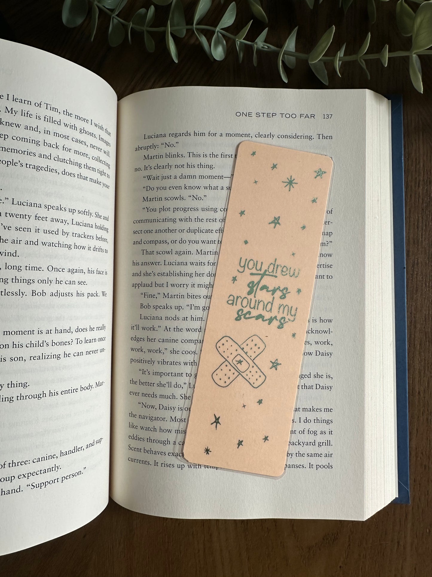 Stars Foil Bookmark