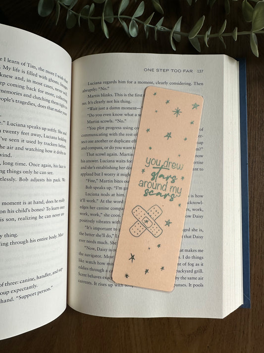 Stars Foil Bookmark