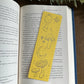 Mushroom Foil Bookmark