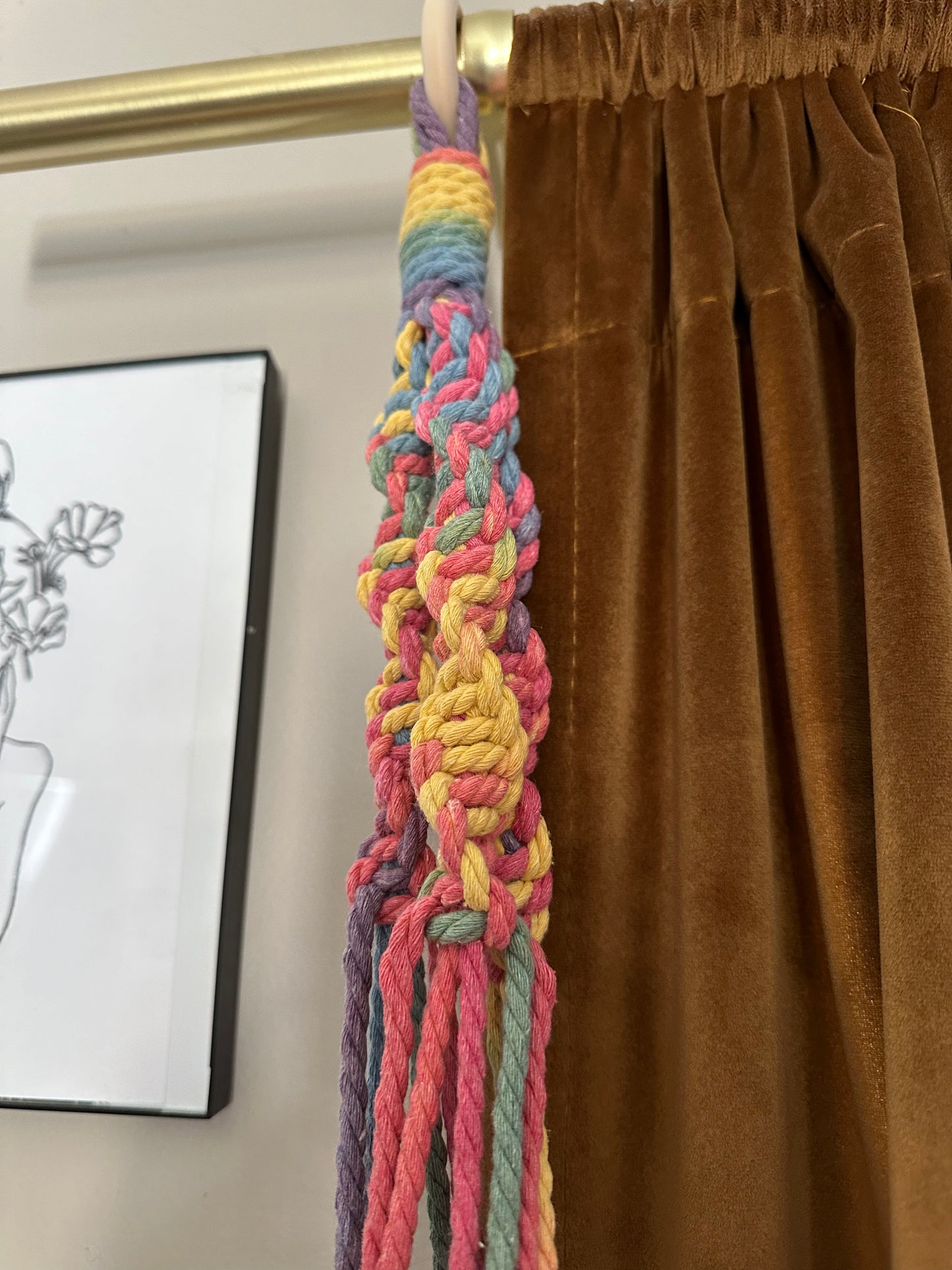 Large Rainbow Plant Hanger