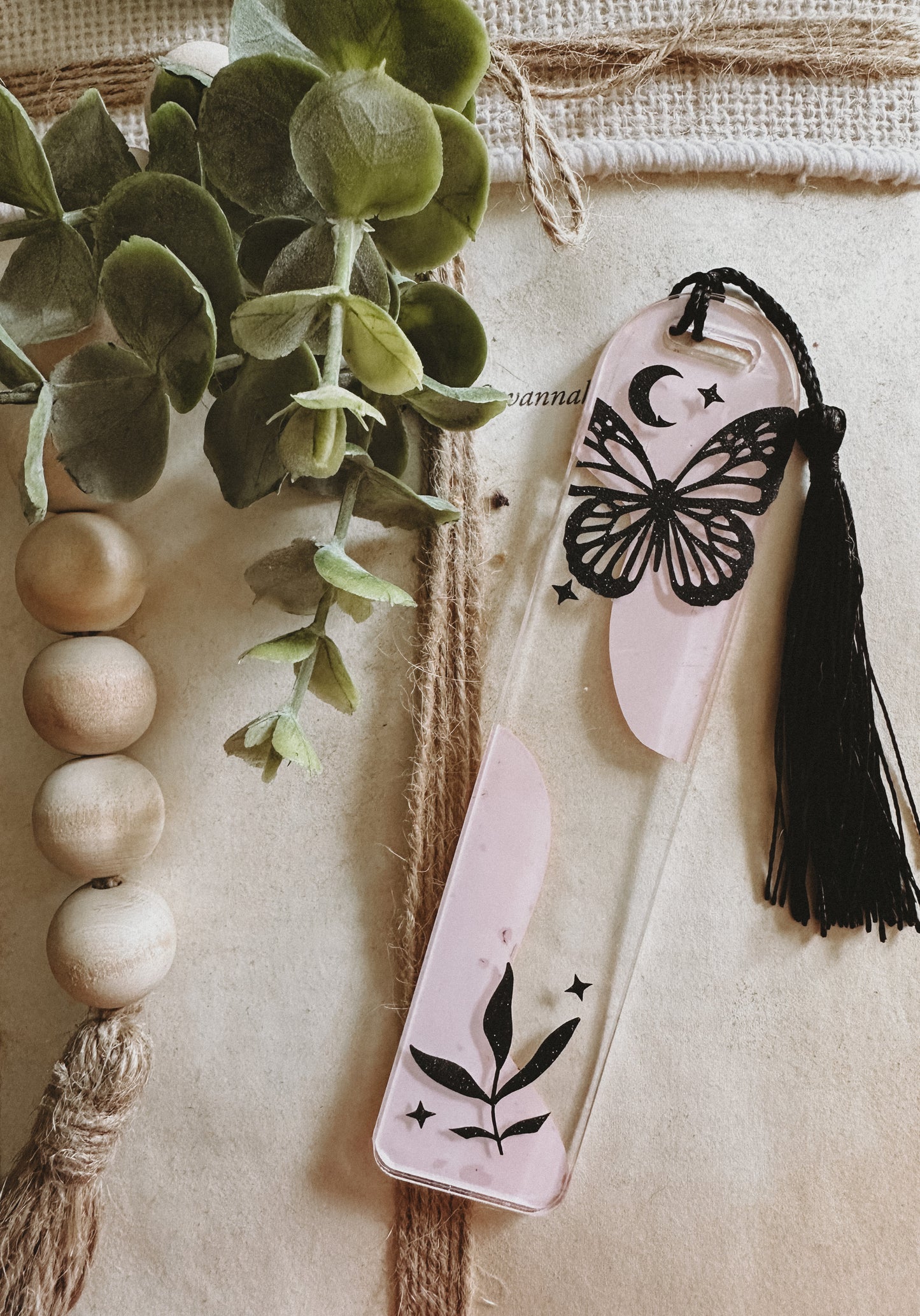 Boho Butterfly Bookmark