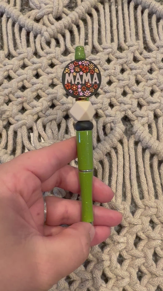 Mama Beaded Pen
