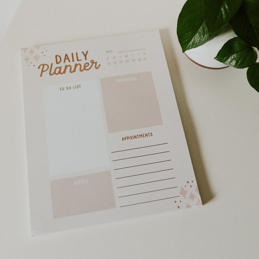 Daily Planner | Stationary | Gifts for her | Gifts for him