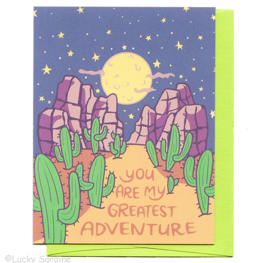 Greatest Adventure | Love Greeting Card