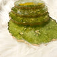Green & Gold Fleck Coasters