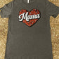 Mama Heart Leopard Tee