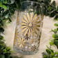 Daisy Coffee Glass | Iced Coffee | Floral Design | Gifts for her | Gifts for him | Gifts under 20