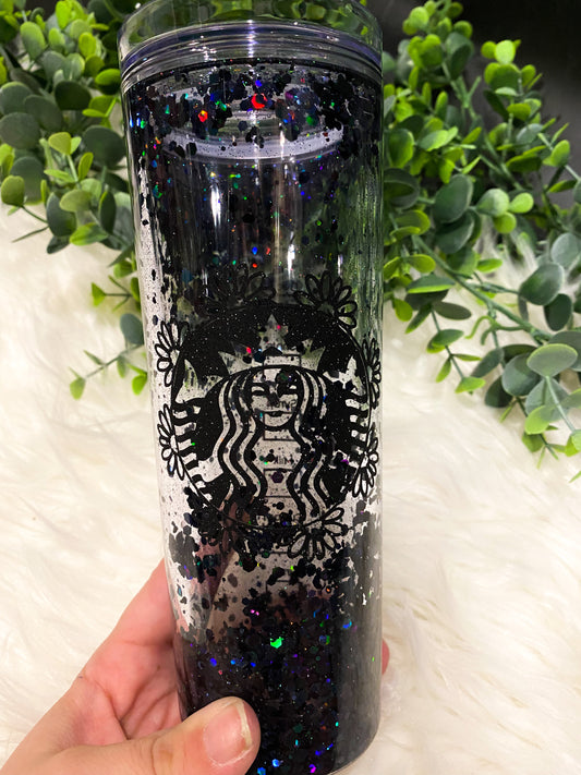 Snow Globe Starbucks Tumbler | Gifts under $30 | Coffee Cup | Iced Coffee