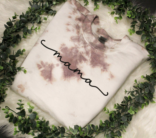 Mama Tie Dye Sweatshirt | Gifts for Her | Baby Shower Gifts | Gifts under 30