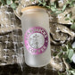 Starbucks Sparkle Glass | Iced Coffee | Coffee Glass | Beer Can Glass | Gifts Under $25